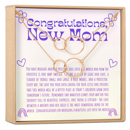 New Mom Necklace, Multiple Styles