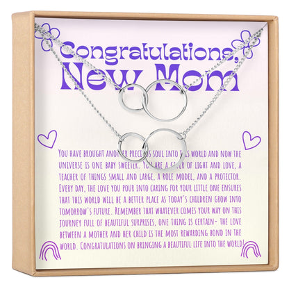 New Mom Necklace, Multiple Styles