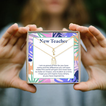 New Teacher Necklace, Multiple Styles Jewelry