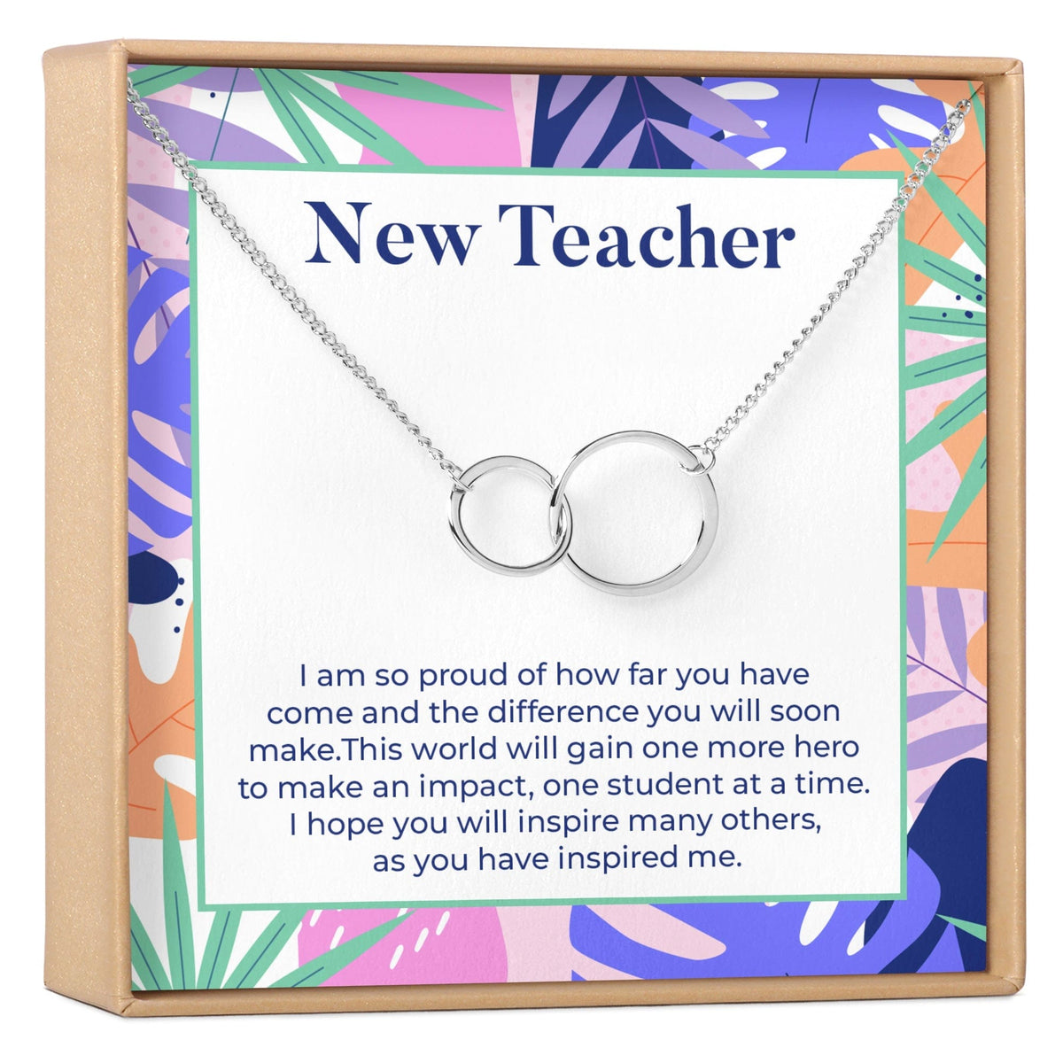 New Teacher Necklace, Multiple Styles Jewelry