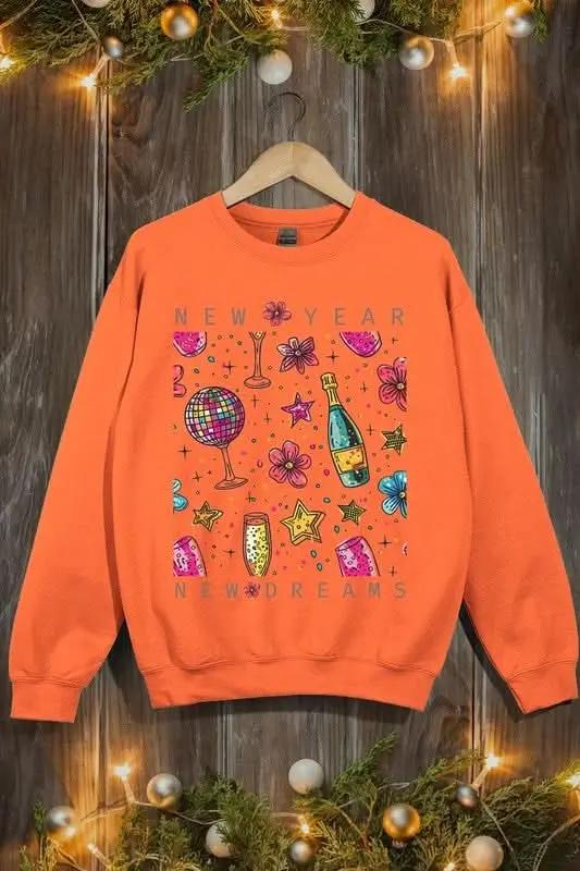 Color Bear Graphic Fleece Sweatshirt Unisex Pullover