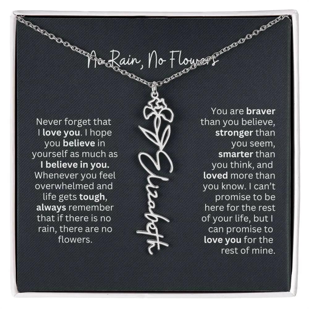 No Rain No Flowers
