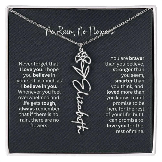 No Rain No Flowers