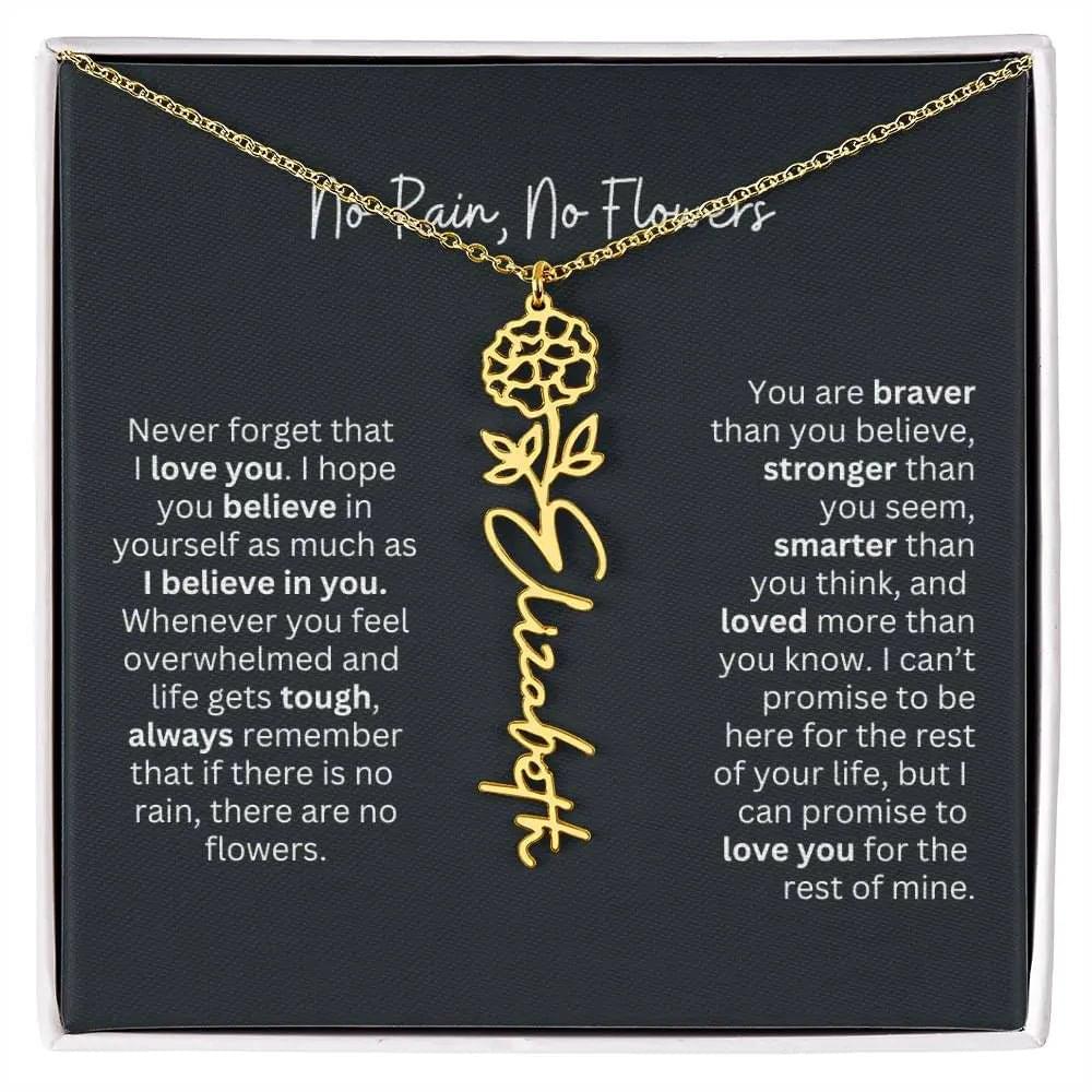 No Rain No Flowers