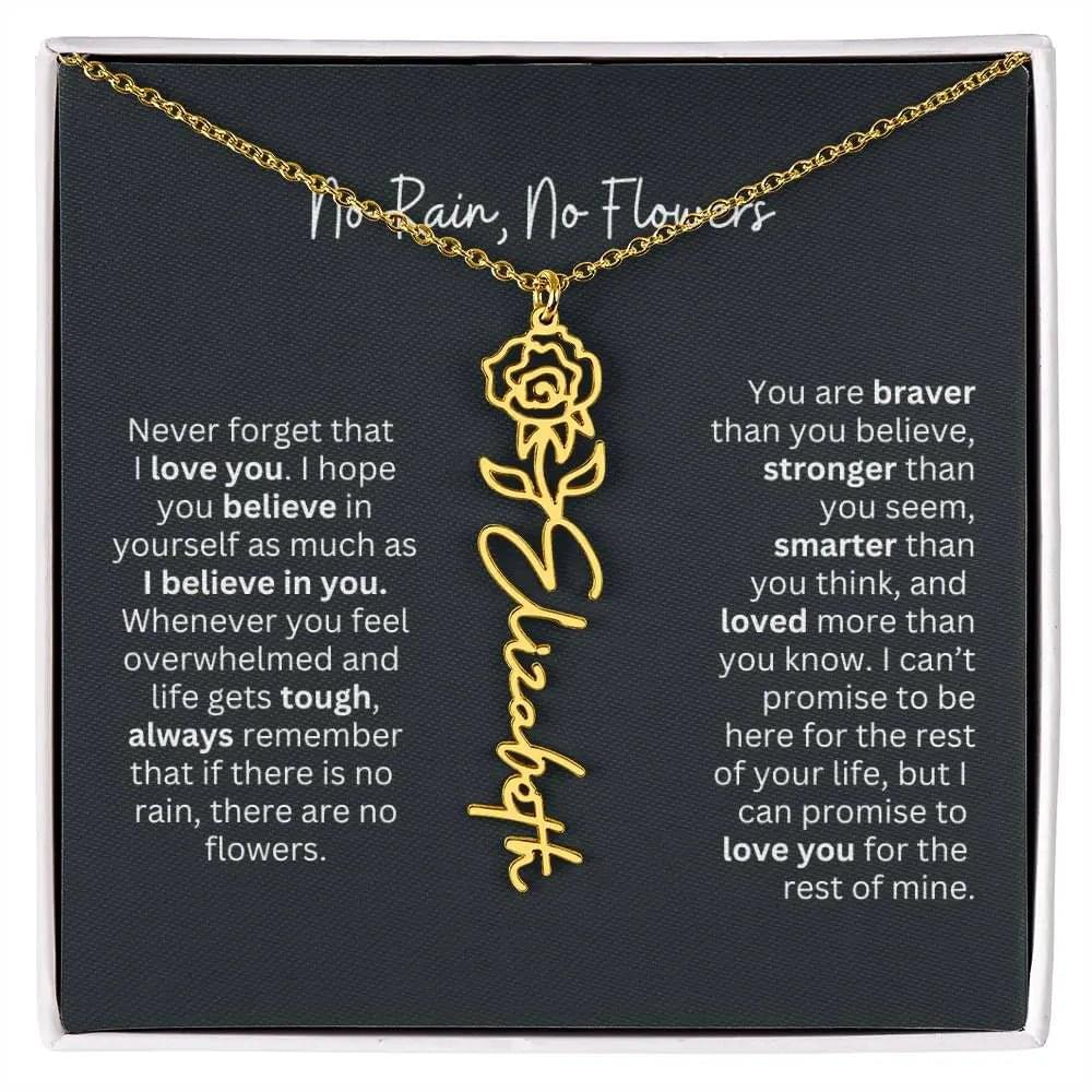 No Rain No Flowers