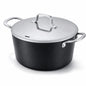 Ceramic Nonstick Stock Pot with Lid, 4.5-Qt
