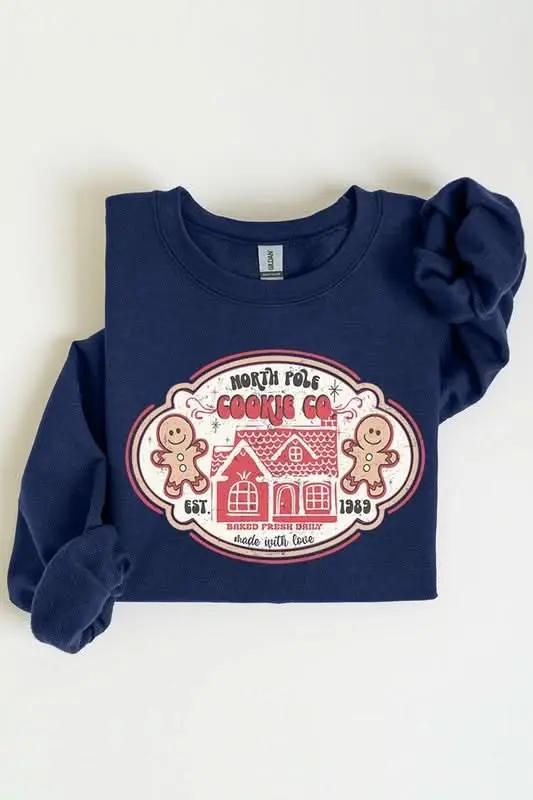 Color Bear Gingerbread Sweatshirt Unisex Fleece Crewneck