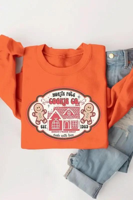 Color Bear Gingerbread Sweatshirt Unisex Fleece Crewneck