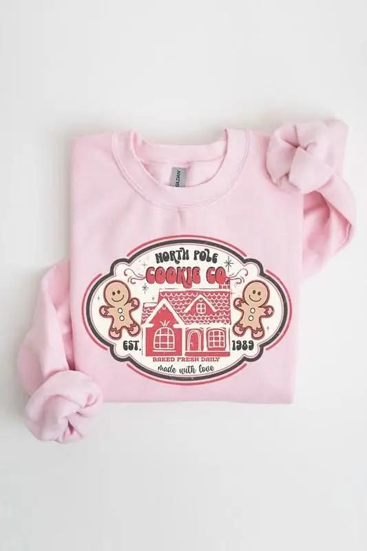 Color Bear Gingerbread Sweatshirt Unisex Fleece Crewneck