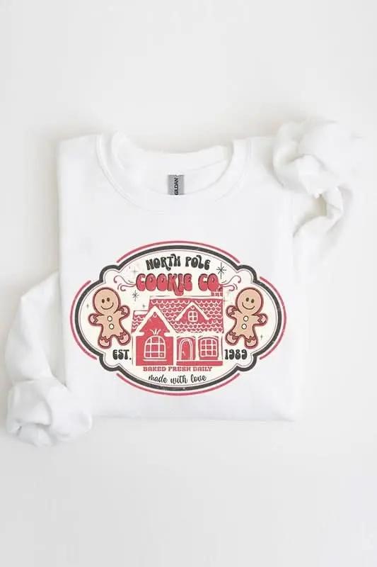 Color Bear Gingerbread Sweatshirt Unisex Fleece Crewneck