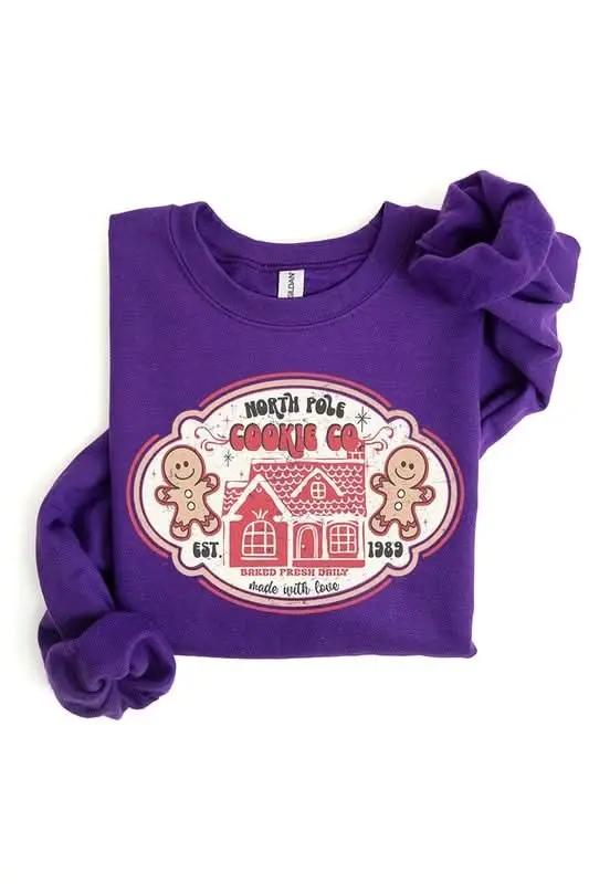 Color Bear Gingerbread Sweatshirt Unisex Fleece Crewneck