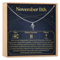 November 11th Scorpio Necklace