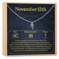 November 12th Scorpio Necklace
