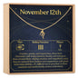 November 12th Scorpio Necklace