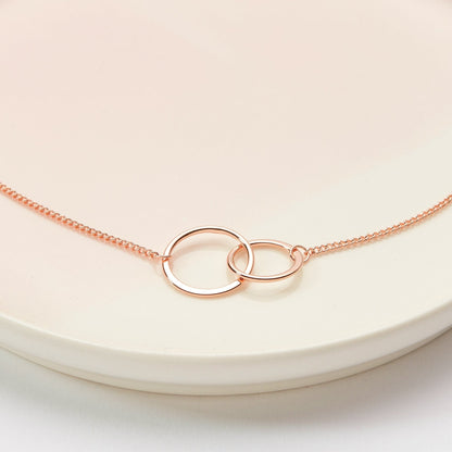 Nurse Double Circles Necklace