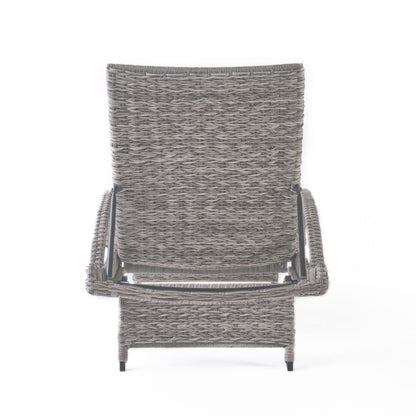Crete Wicker Chaise Lounge