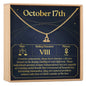 October 17th Libra Necklace