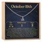 October 19th Libra Necklace