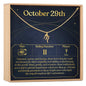 October 29th Scorpio Necklace