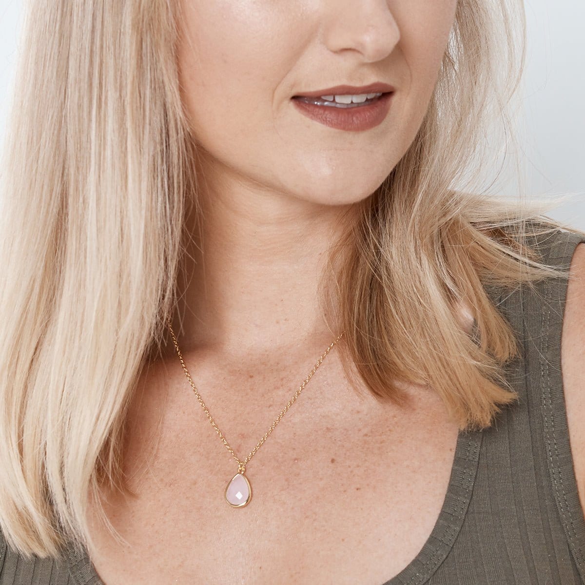 October Birthday Gemstone Necklace