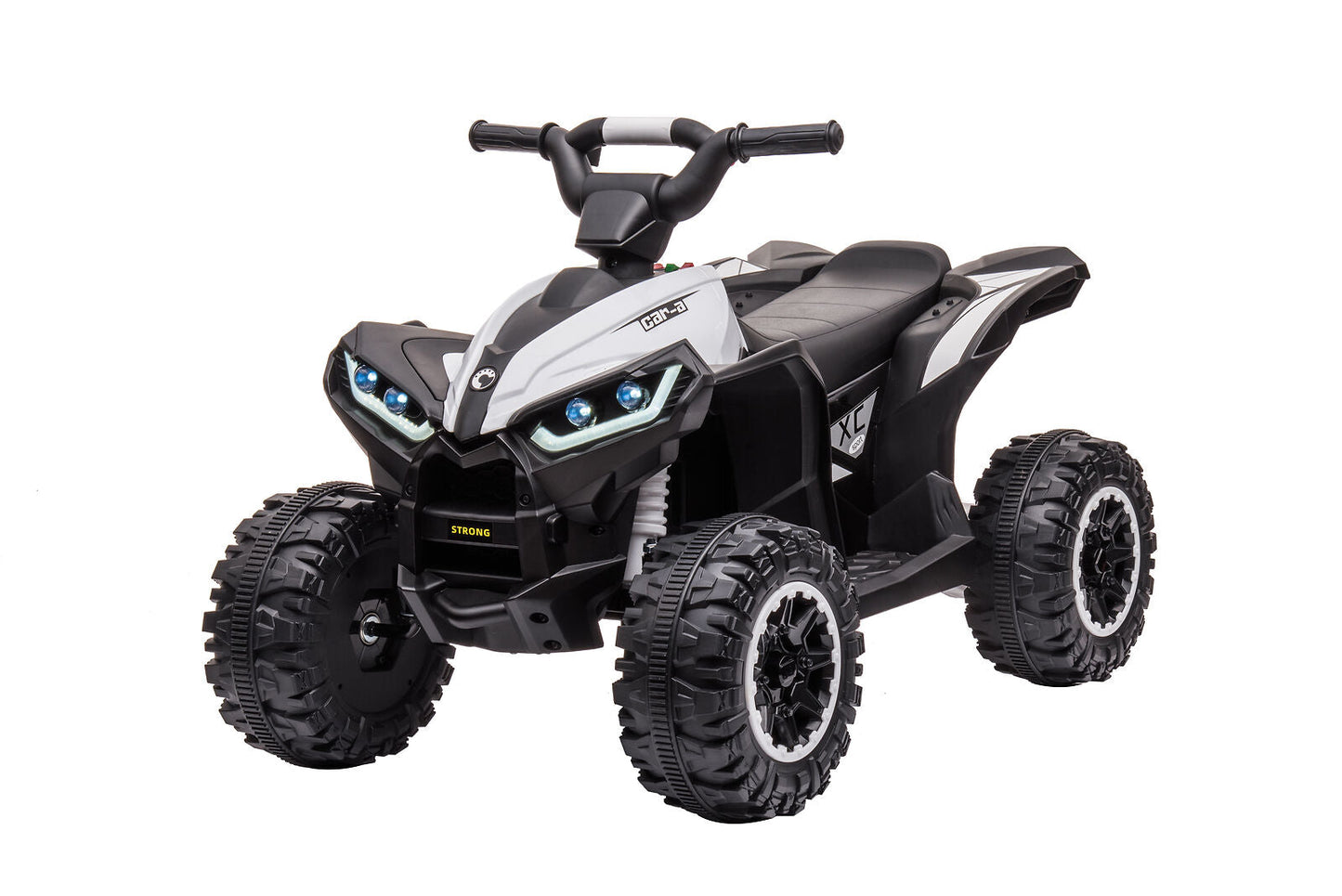 Off-Road Adventure Electric Truck for Kids with 4-Wheel Drive and Shock Absorbers