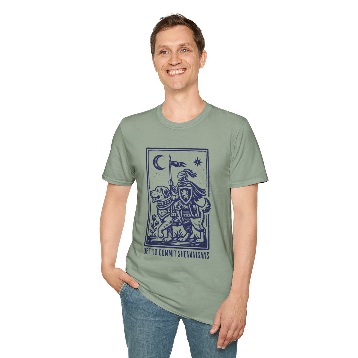 Off To Commit Shenanigans Dog T-shirt