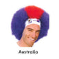 Australia World Cup Soccer Afro Wig 25-Count Case Pack – Official FIFA Licensed Retro Fan Gear