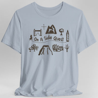 On A Side Quest Doodle T-Shirt