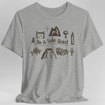 On A Side Quest Doodle T-Shirt