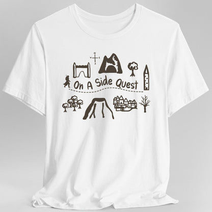 On A Side Quest Doodle T-Shirt