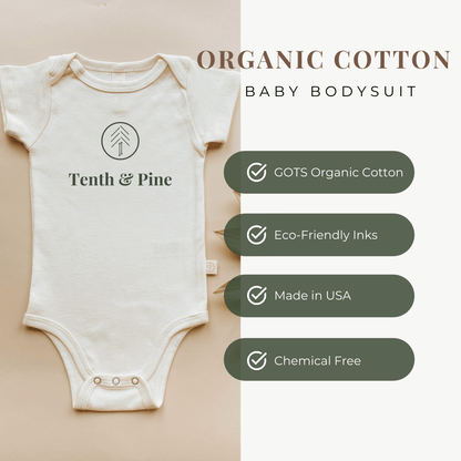Main Squeeze Organic Cotton Baby Bodysuit