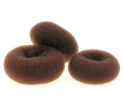 VIP Extensions Hair Bun Maker Donut, Large Black