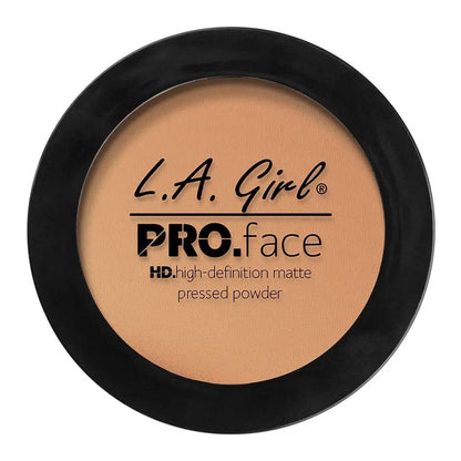 L.A. Girl Pro Face HD Matte Pressed Powder, Warm Honey