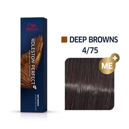 Wella Koleston Perfect Me+ Permanent Creme Hair Color (44/0 Intense Medium Brown/Natural)