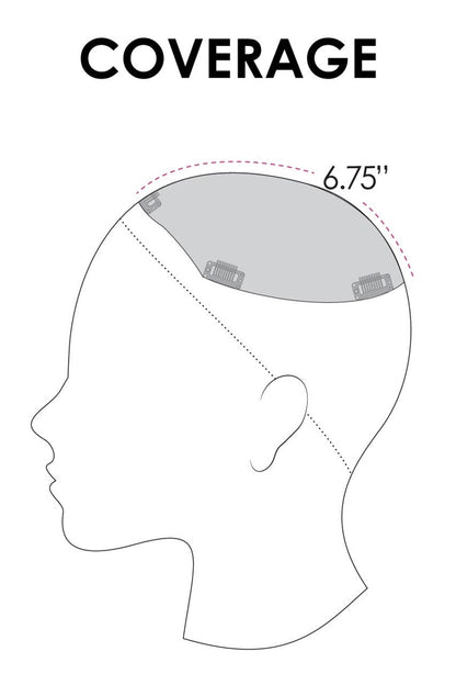 Jon Renau Top Notch Hair Topper, 12FS8