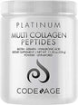 Codeage Multi Collagen Peptides Powder Platinum, Biotin & Keratin, Unflavored, 11.5 oz