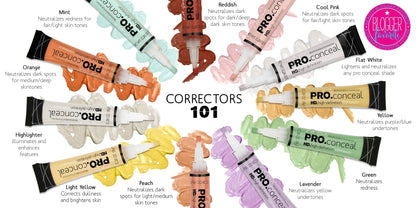 L.A. Girl Pro Conceal High Definition Concealer, GC990 Orange Corrector