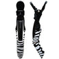 Soft 'N Style Zebra Super Grip Clips, 4 Pack