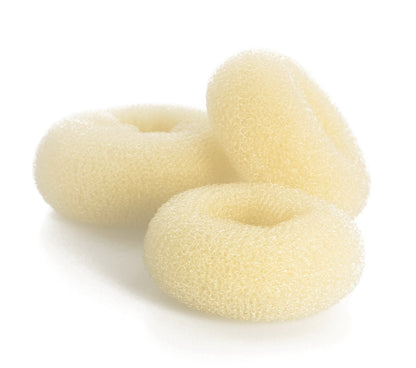 VIP Extensions Hair Bun Maker Donut, Large Black