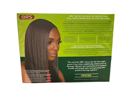 Olive Oil Built-In Protection Full Application No-Lye Hair Relaxer