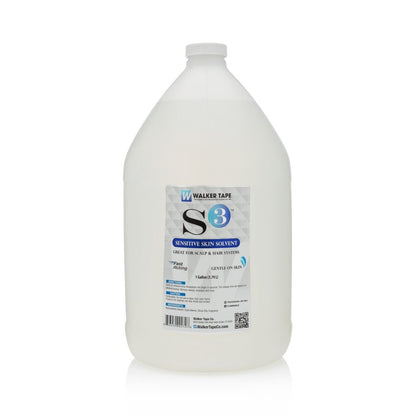 Walker Tape S3 Sensitive Skin Solvent, 128 oz