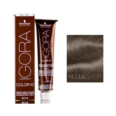 Schwarzkopf Professional Igora Color10 5-1 Light Brown Cendre, 2 oz