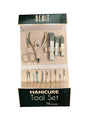 16 Piece Manicure & Pedicure Set, Gold