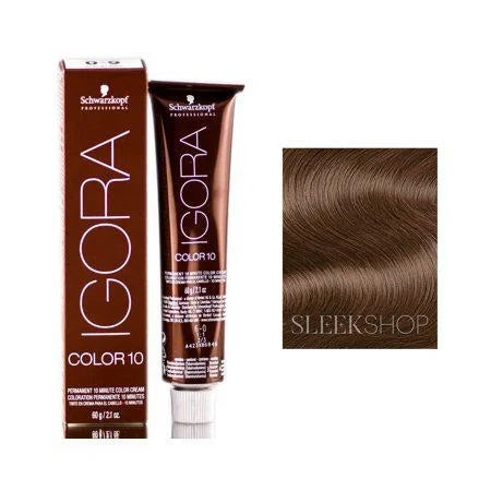 Schwarzkopf Professional Igora Color10 5-1 Light Brown Cendre, 2 oz
