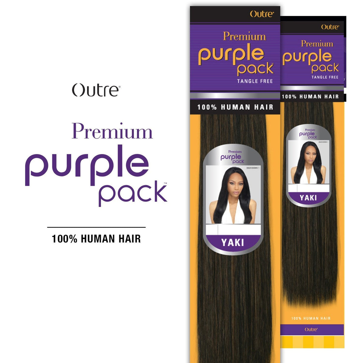 Outre Premium Purple Pack Yaki 18"