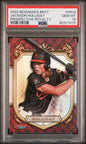 Graded 2022 Topps Bowmans Best Jackson Holliday #PR14 Prospective Royalty Rookie RC Baseball Card PSA 10 Gem Mint