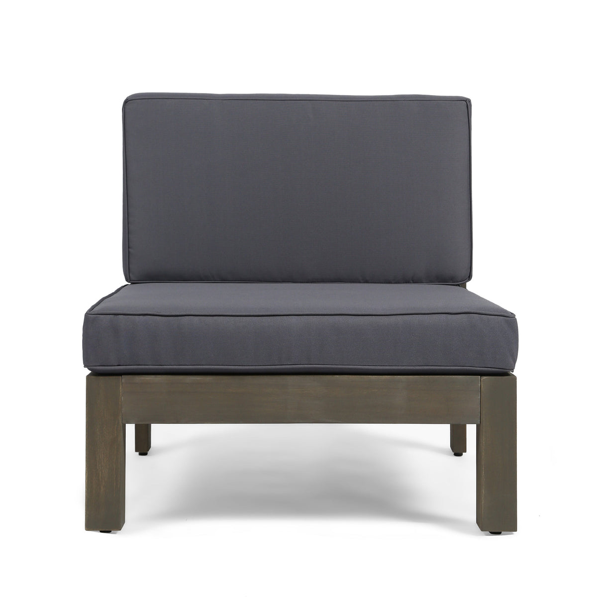 Oana 4-Piece Sofa Set with Coffee Table, Dark