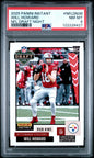 Graded 2025 Panini Instant Will Howard #NFLDN38 NFL Draft Night Rookie RC Football Card PSA 8 Near Mint