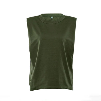 Ladies Padded Shoulder Blouse