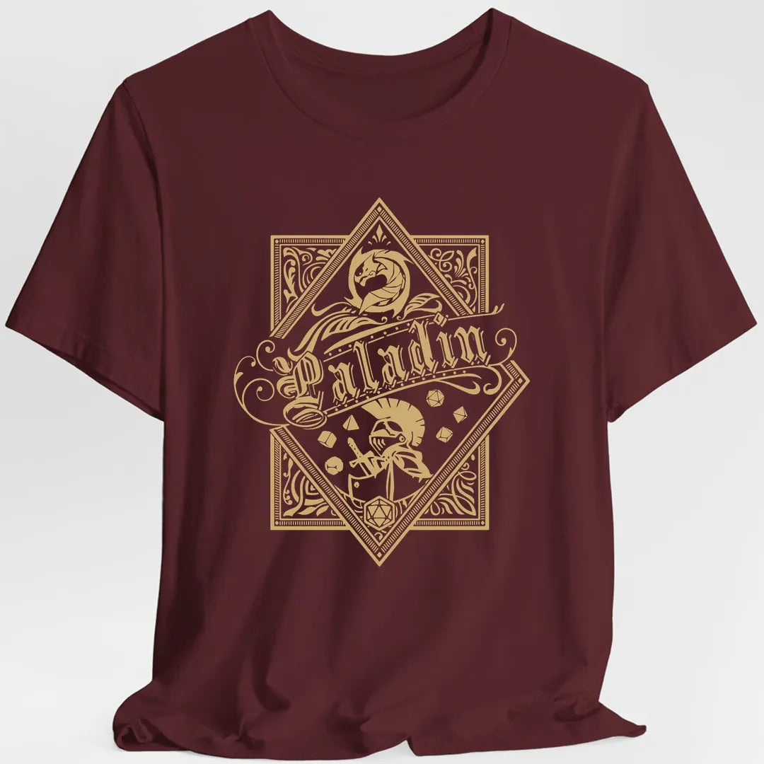 Paladin D&D Class Emblem T-shirt